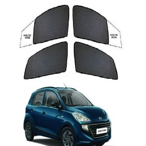 Premium Fix type SunShade Curtain For SANTRO NEW - Black